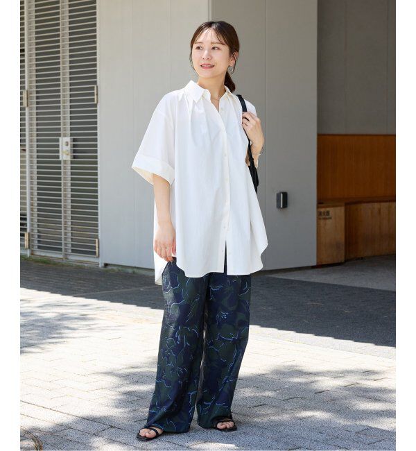 JOURNAL STANDARD「《追加》【＆FUNCTION】【接触冷感/UVカット】タイプライタービッグシャツ」|シャツ・ブラウス|