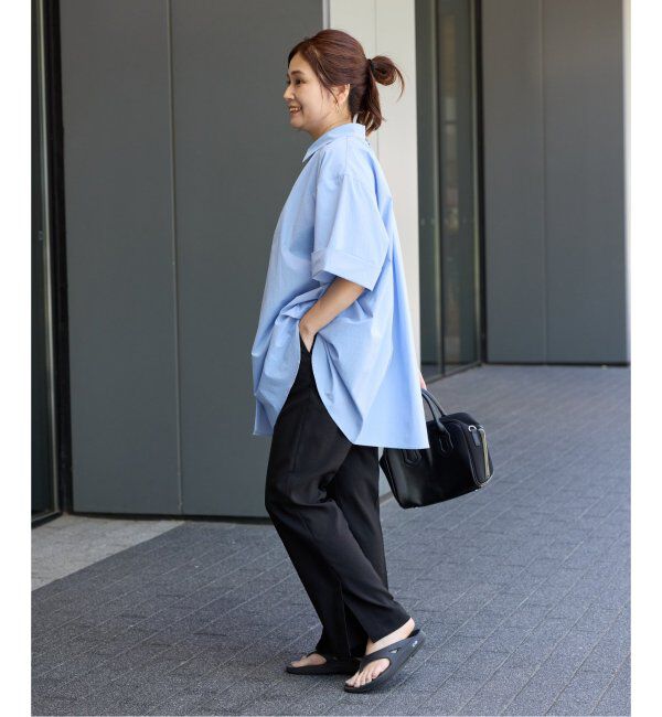 JOURNAL STANDARD「《追加》【＆FUNCTION】【接触冷感/UVカット】タイプライタービッグシャツ」|シャツ・ブラウス|