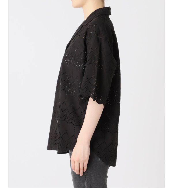 JOURNAL STANDARD relume「《追加》コットンカットワーク刺繍開襟シャツ」|シャツ・ブラウス|