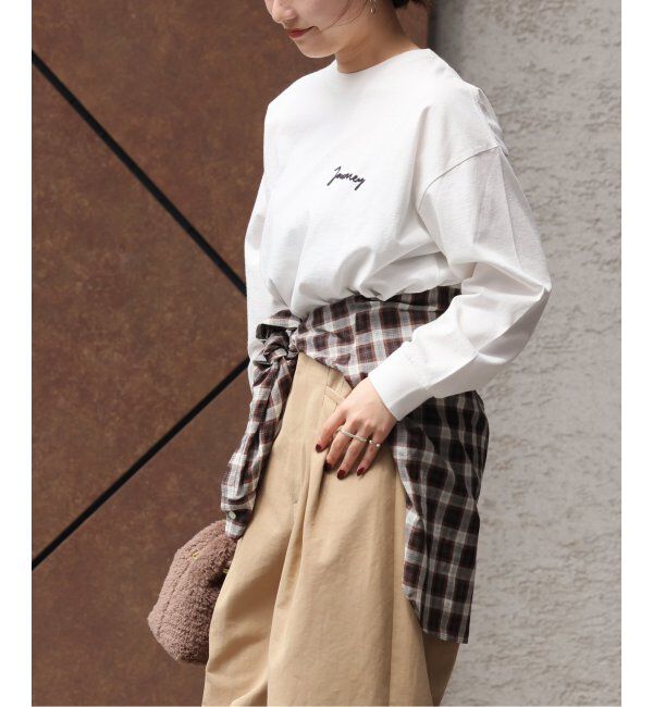 JOURNAL STANDARD relume「バック刺繍ロゴロンT」|Tシャツ・カットソー|