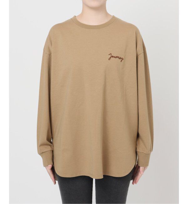 JOURNAL STANDARD relume「バック刺繍ロゴロンT」|Tシャツ・カットソー|