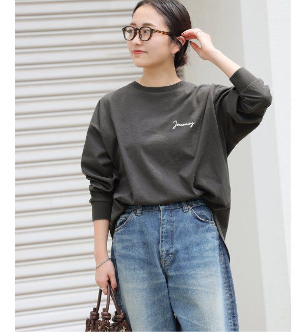 JOURNAL STANDARD relume「バック刺繍ロゴロンT」|Tシャツ・カットソー|