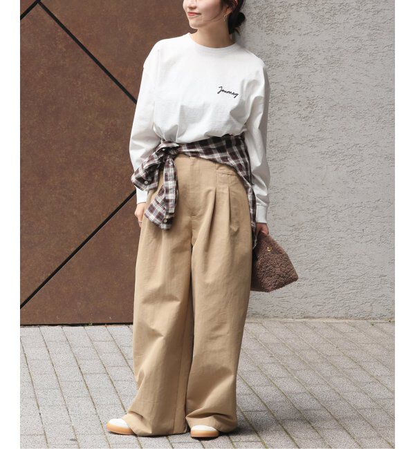 JOURNAL STANDARD relume「バック刺繍ロゴロンT」|Tシャツ・カットソー|