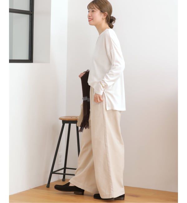 JOURNAL STANDARD relume「《追加3》別注【MILLER/ミラー】 Light Prib L/S：カットソー」|Tシャツ・カットソー|