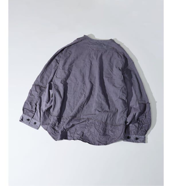 J.S.Homestead「J.S.Homestead / バリアス クロス ジップ シャツ」|シャツ・ブラウス|