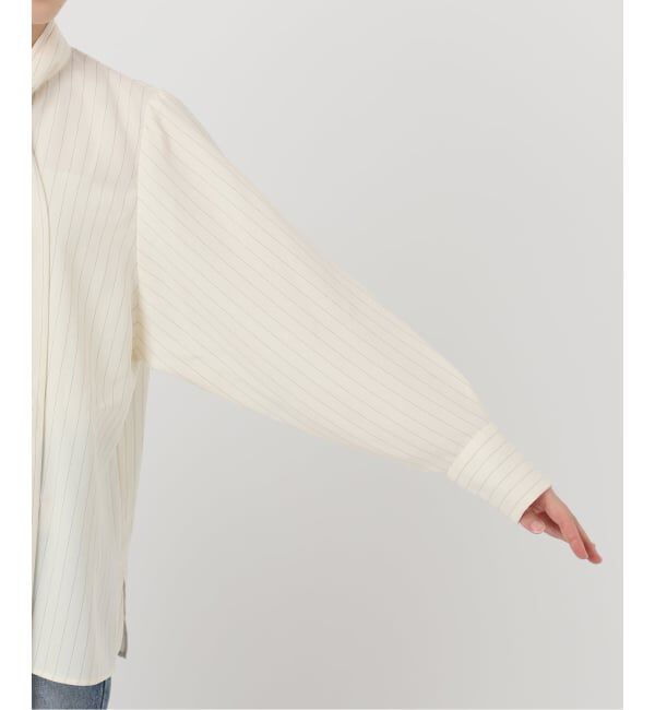 journal standard L'essage「【A PUPIL/ア ピューピル】BIG BT BL STRIPES：ブラウス」|シャツ・ブラウス|