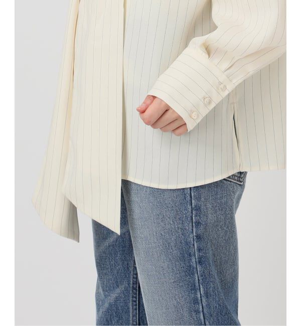 journal standard L'essage「【A PUPIL/ア ピューピル】BIG BT BL STRIPES：ブラウス」|シャツ・ブラウス|