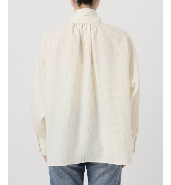 journal standard L'essage「【A PUPIL/ア ピューピル】BIG BT BL STRIPES：ブラウス」|シャツ・ブラウス|