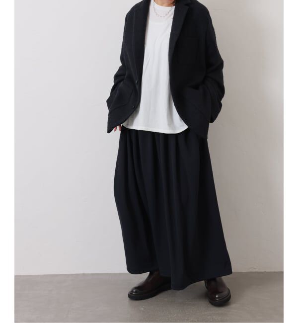 journal standard luxe「リラックス スカート」|スカート|ネイビー