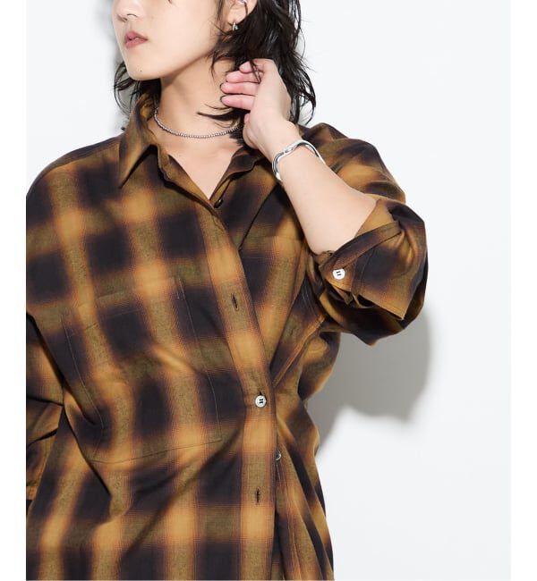 journal standard L'essage「《追加》チェックシャツ」|シャツ・ブラウス|