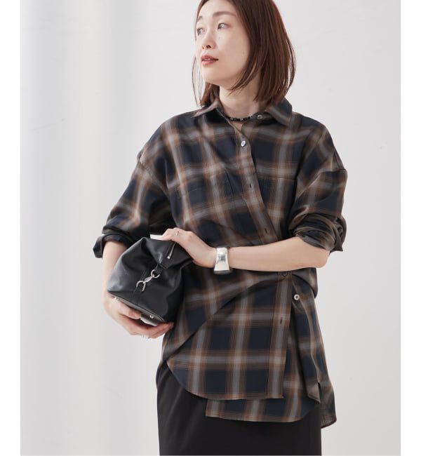 journal standard L'essage「《追加》チェックシャツ」|シャツ・ブラウス|