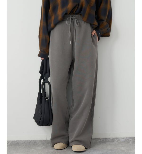 JOURNAL STANDARD「ピグメントギャザーパンツ」|その他|ブラック A