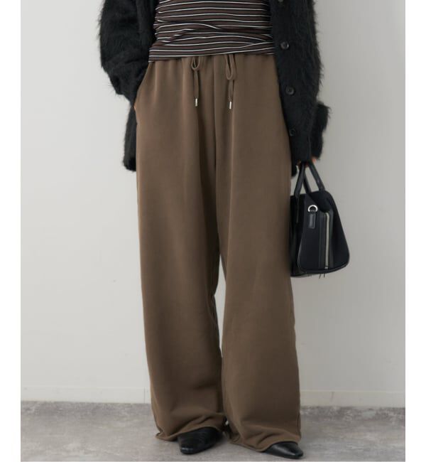 JOURNAL STANDARD「ピグメントギャザーパンツ」|その他|ブラウン