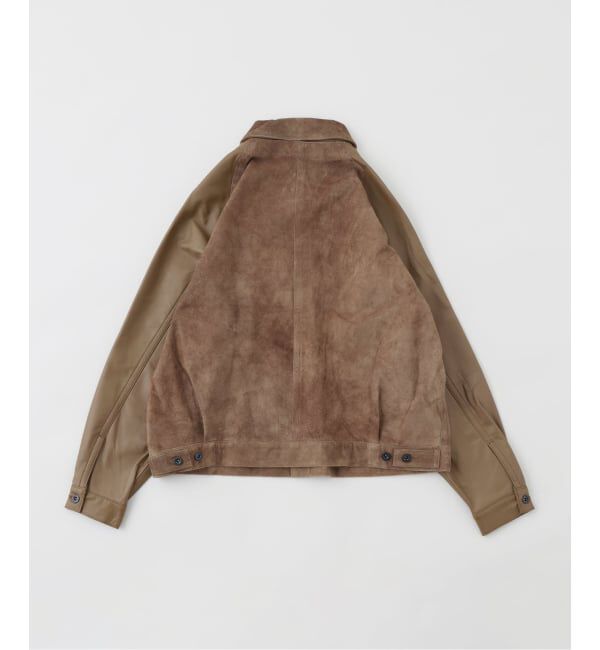 JOURNAL STANDARD「A LEATHER &times; JOURNAL STANDARD COMBI TRUCKER JACKET」|ライダースジャケット|