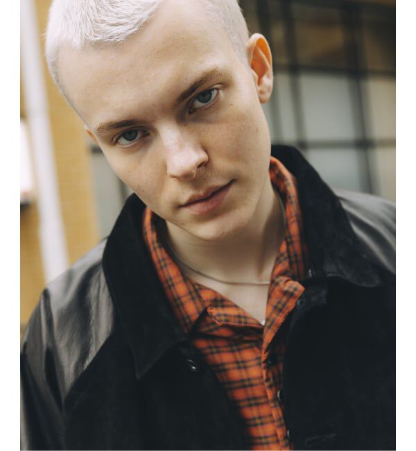 JOURNAL STANDARD「A LEATHER &times; JOURNAL STANDARD COMBI TRUCKER JACKET」|ライダースジャケット|