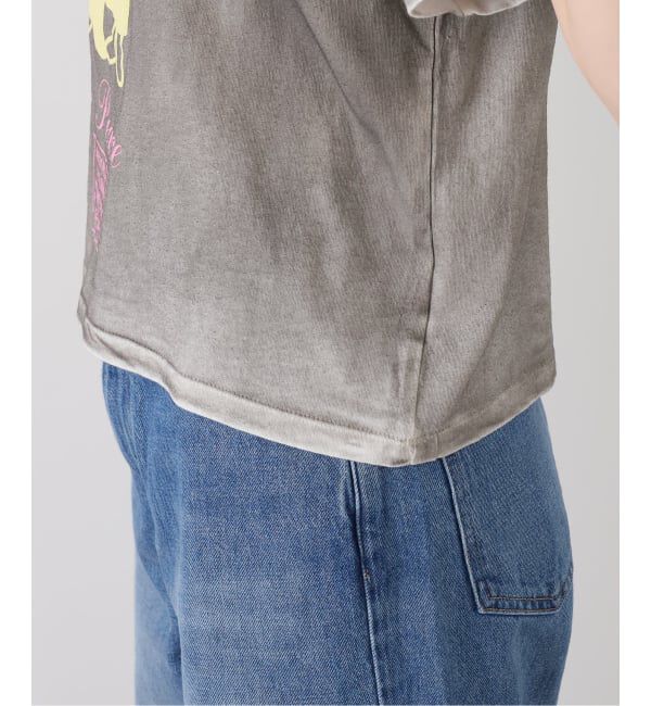 Oriens JOURNAL STANDARD「【Ashley Williams 】WASHED GREY CROPPED T-SH AWAW250098」|Tシャツ・カットソー|