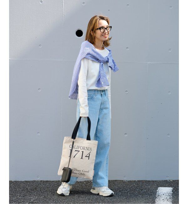 FRAMeWORK「≪WEB限定追加≫【BETTER THAN GOOD】LEATHER PORCH W/PRINTEDトート2」|トートバッグ|