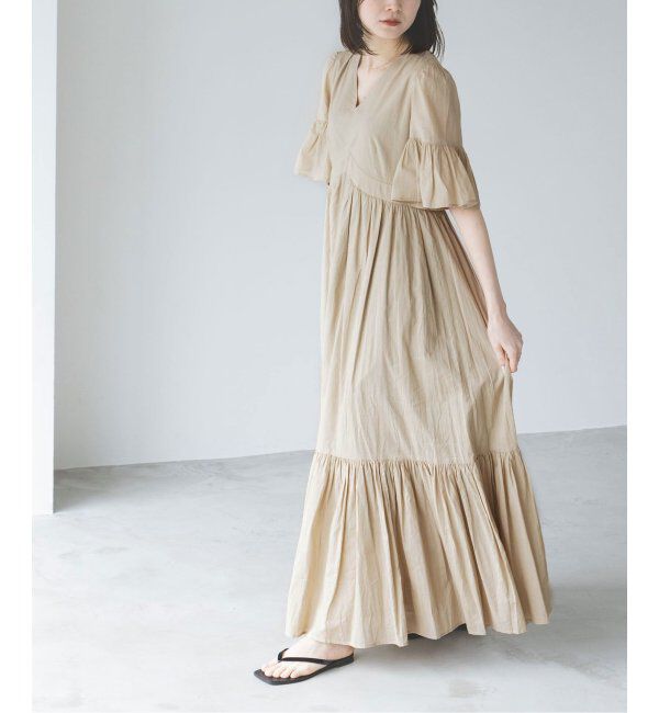 NOBLE「《NOBLEカラー別注》MARIHA/マリハ すずらんのドレス」|ワンピース|