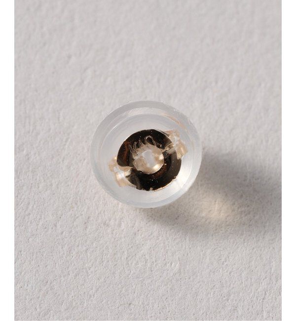 Lilas by Spick&Span「オーバルダイヤクリップチェーンピアス K10（両耳）」|ピアス|