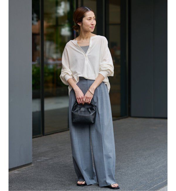 FRAMeWORK「サーフニットヘンリーTee」|Tシャツ・カットソー|