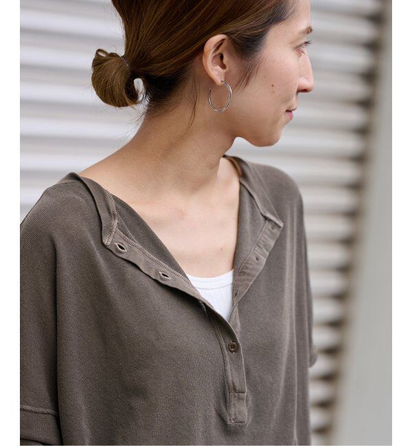 FRAMeWORK「サーフニットヘンリーTee」|Tシャツ・カットソー|