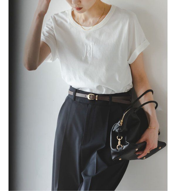 NOBLE「BY MALENE BIRGER/バイマレーネビルガーTシャツ」|Tシャツ・カットソー|ナチュラル