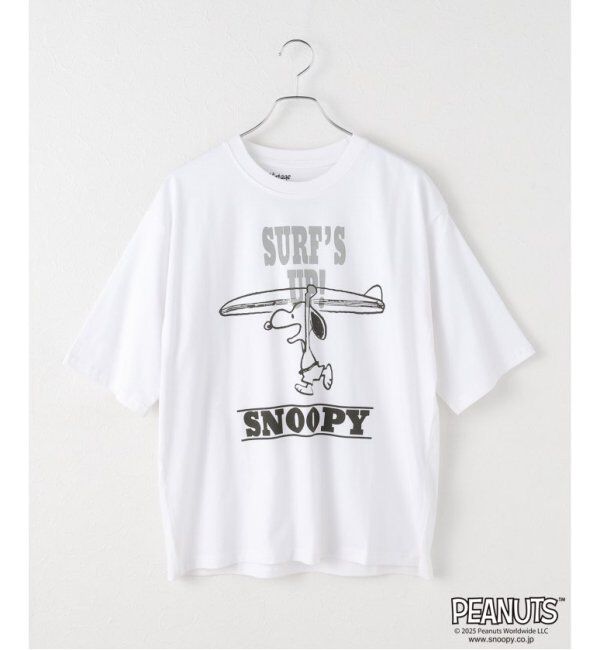 FRAMeWORK「JOHNBULL/ジョンブル PEANUTS SURFS UP T」|Tシャツ・カットソー|ホワイト
