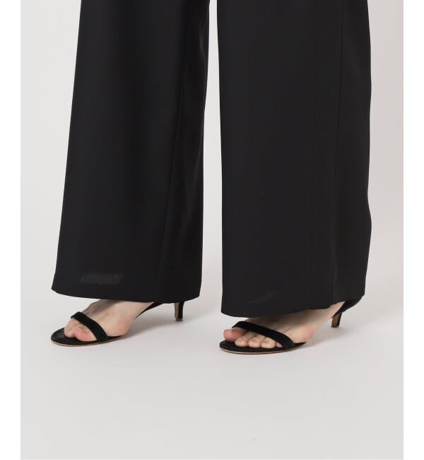 Spick and Span「《WEB限定 / 追加》ジョーゼットイージーパンツ」|スラックス|