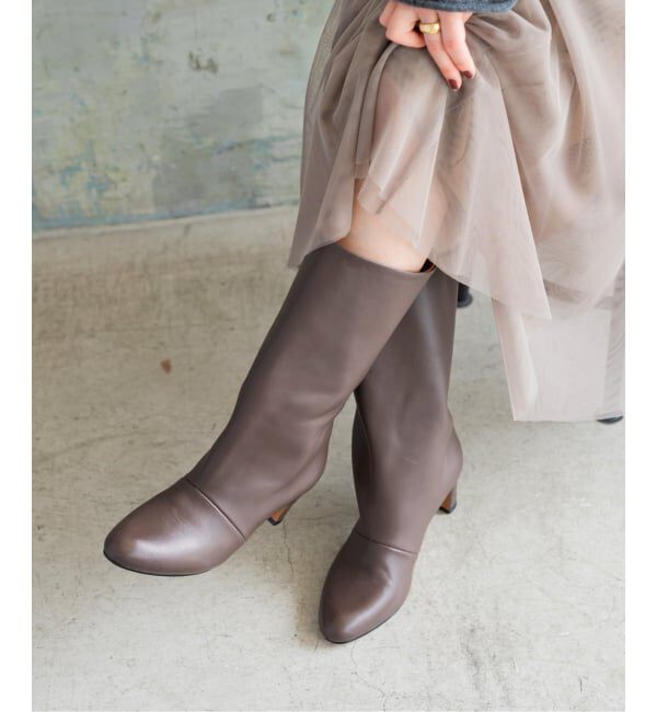 Spick and Span「《追加》REMME/レメ 別注ミドルブーツ」|ショートブーツ|