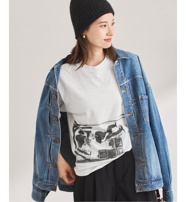 FRAMeWORK「ラージフォトT」|Tシャツ・カットソー|