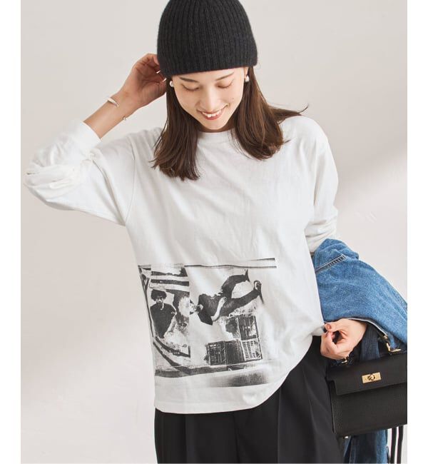 FRAMeWORK「ラージフォトT」|Tシャツ・カットソー|