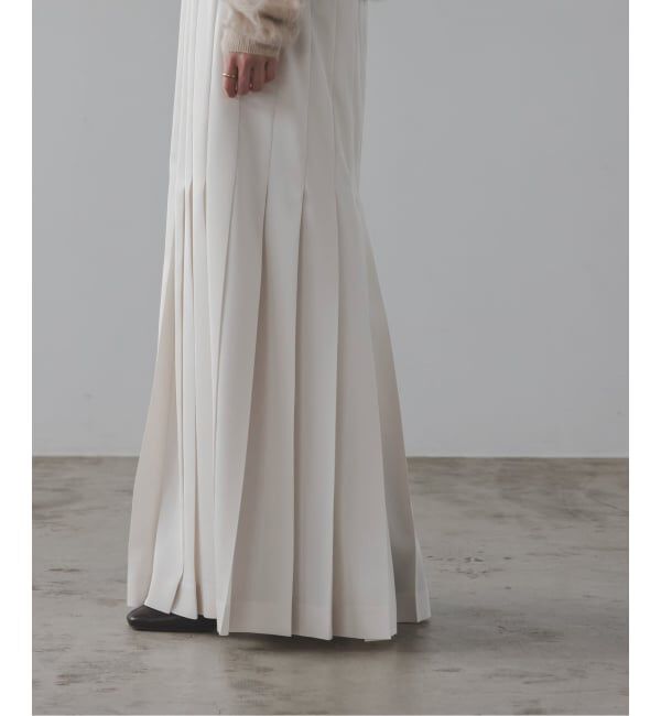 NOBLE「ELENI/エルニ シームプリーツスカート」|スカート|