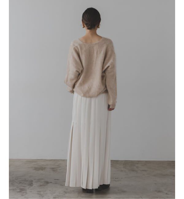 NOBLE「ELENI/エルニ シームプリーツスカート」|スカート|