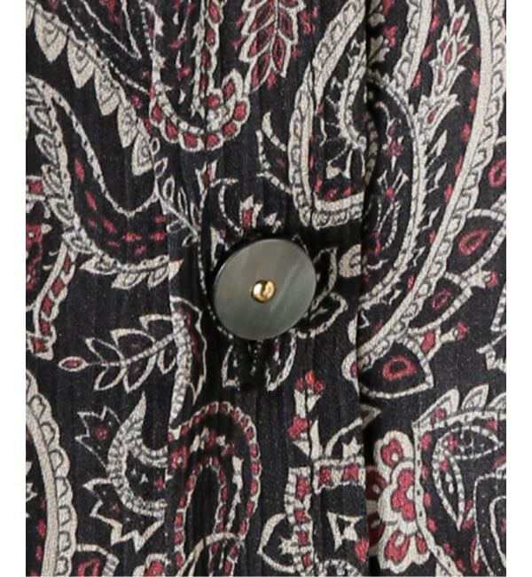 NOBLE「COUTURE D&rsquo;ADAM/クチュールドアダム Stand Collar Dress Paisle」|シャツ・ブラウス|