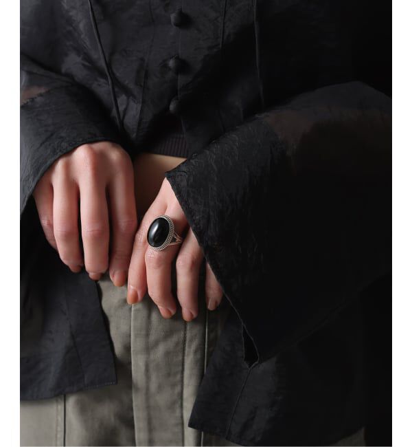 Spick and Span「【SAMH by LILAS】オニキスリング SV」|リング|