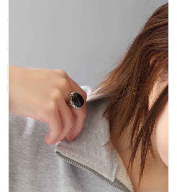 Spick and Span「【SAMH by LILAS】オニキスリング SV」|リング|