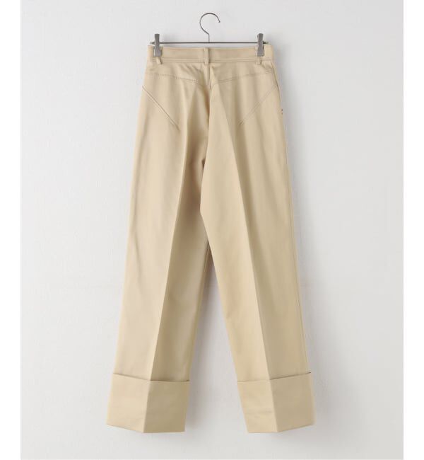 NOBLE「ロールアップチノパンツ」|スラックス|