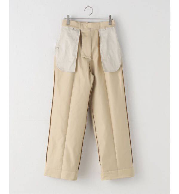 NOBLE「ロールアップチノパンツ」|スラックス|