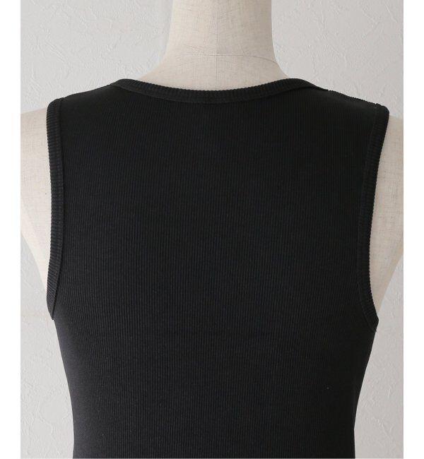  「【Munich/ミューニック】stretched polyester rib」|タンクトップ|