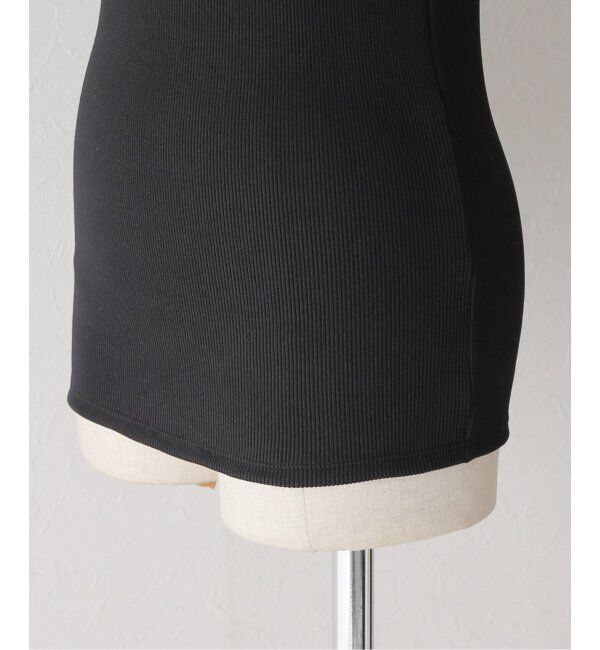  「【Munich/ミューニック】stretched polyester rib」|タンクトップ|