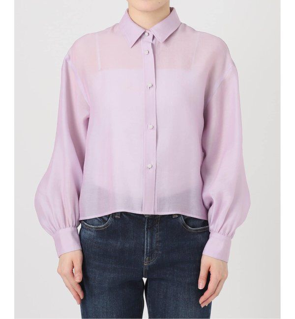  「《追加》シアーパールシャツ」|シャツ・ブラウス|