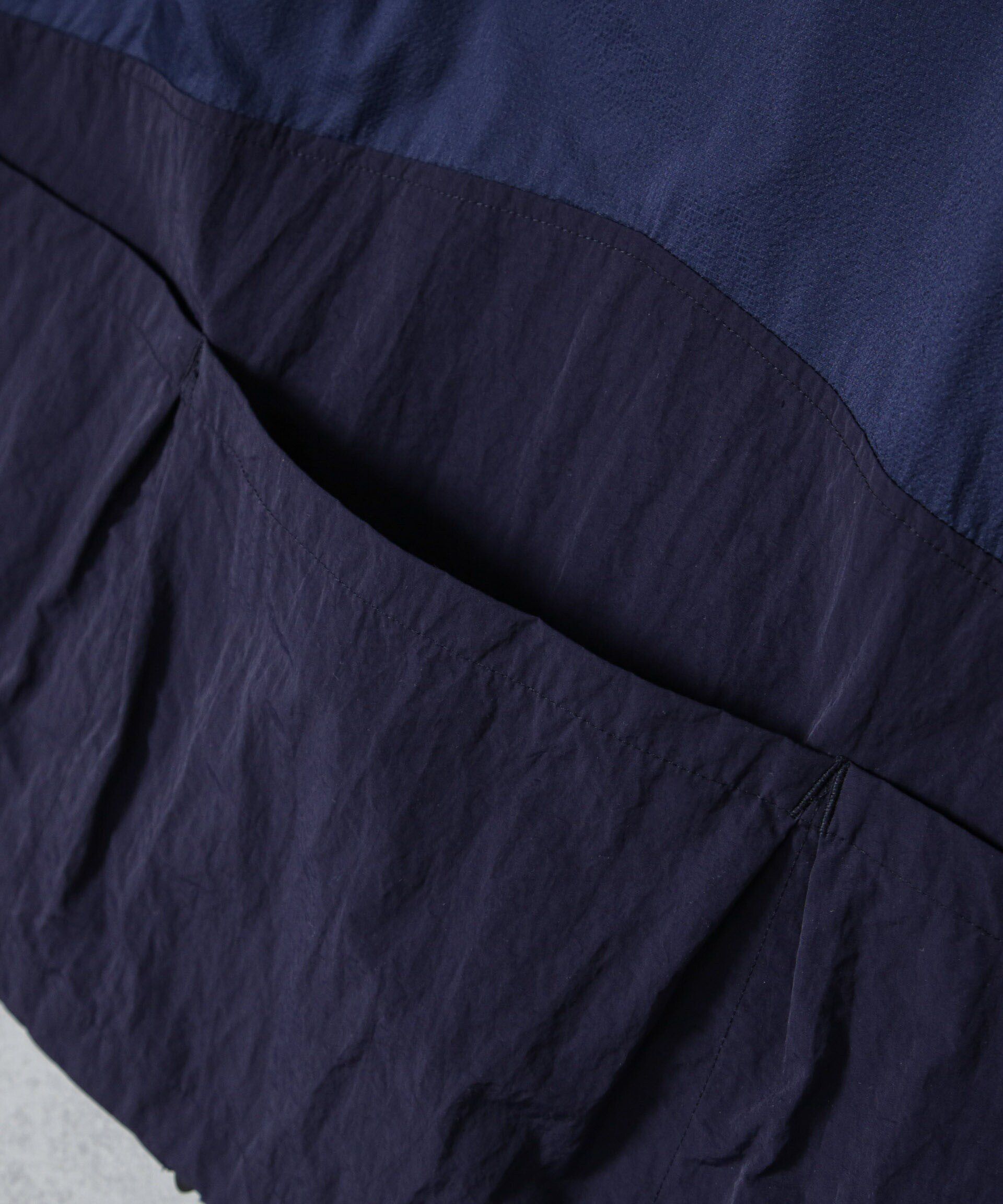 nano･universe「「GriffinHartland」別注合繊切替ZIPブルゾン」|ブルゾン・スタジャン|