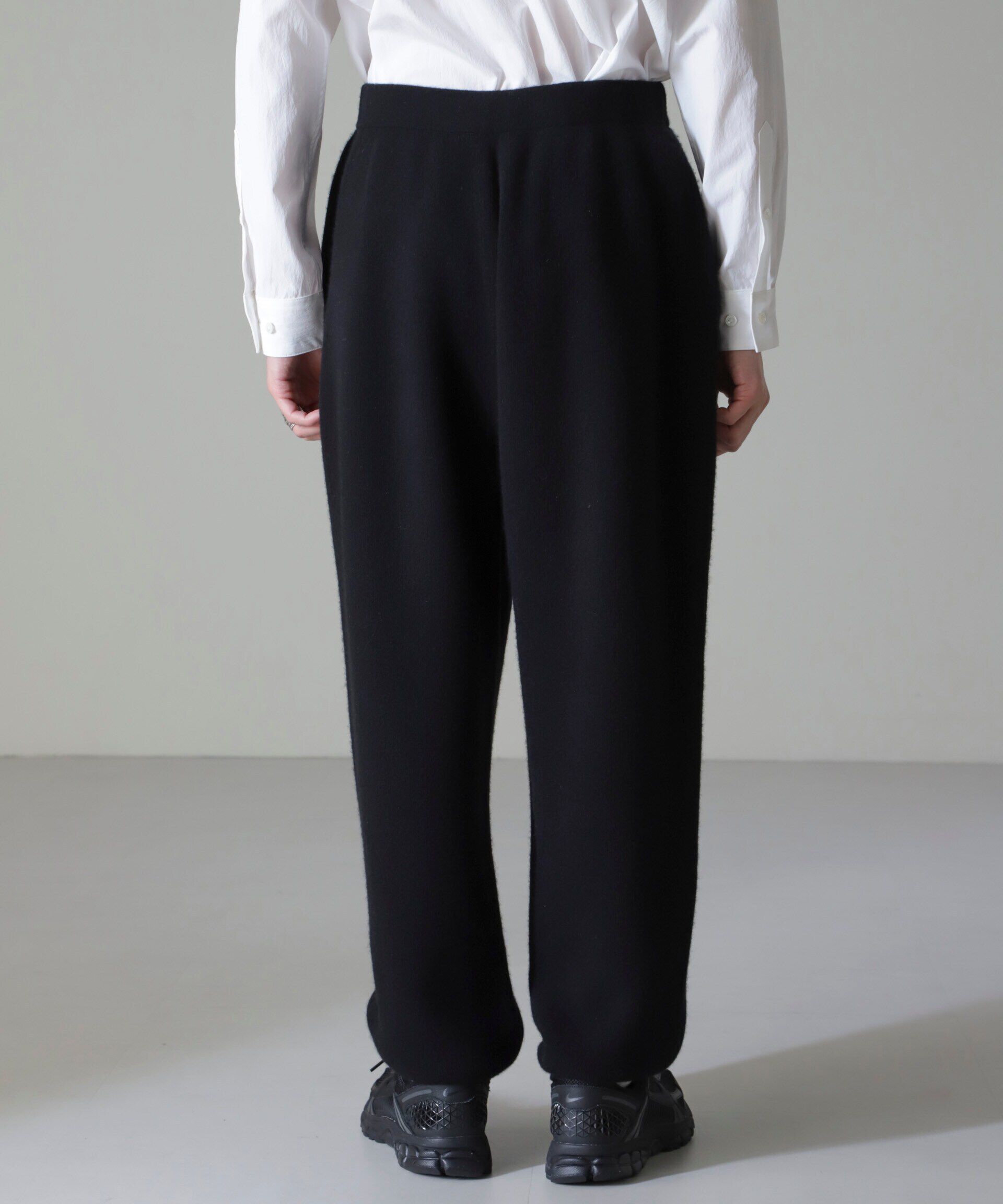 nano･universe「AQUA ウールカシミヤニットパンツ」|ニット・セーター|