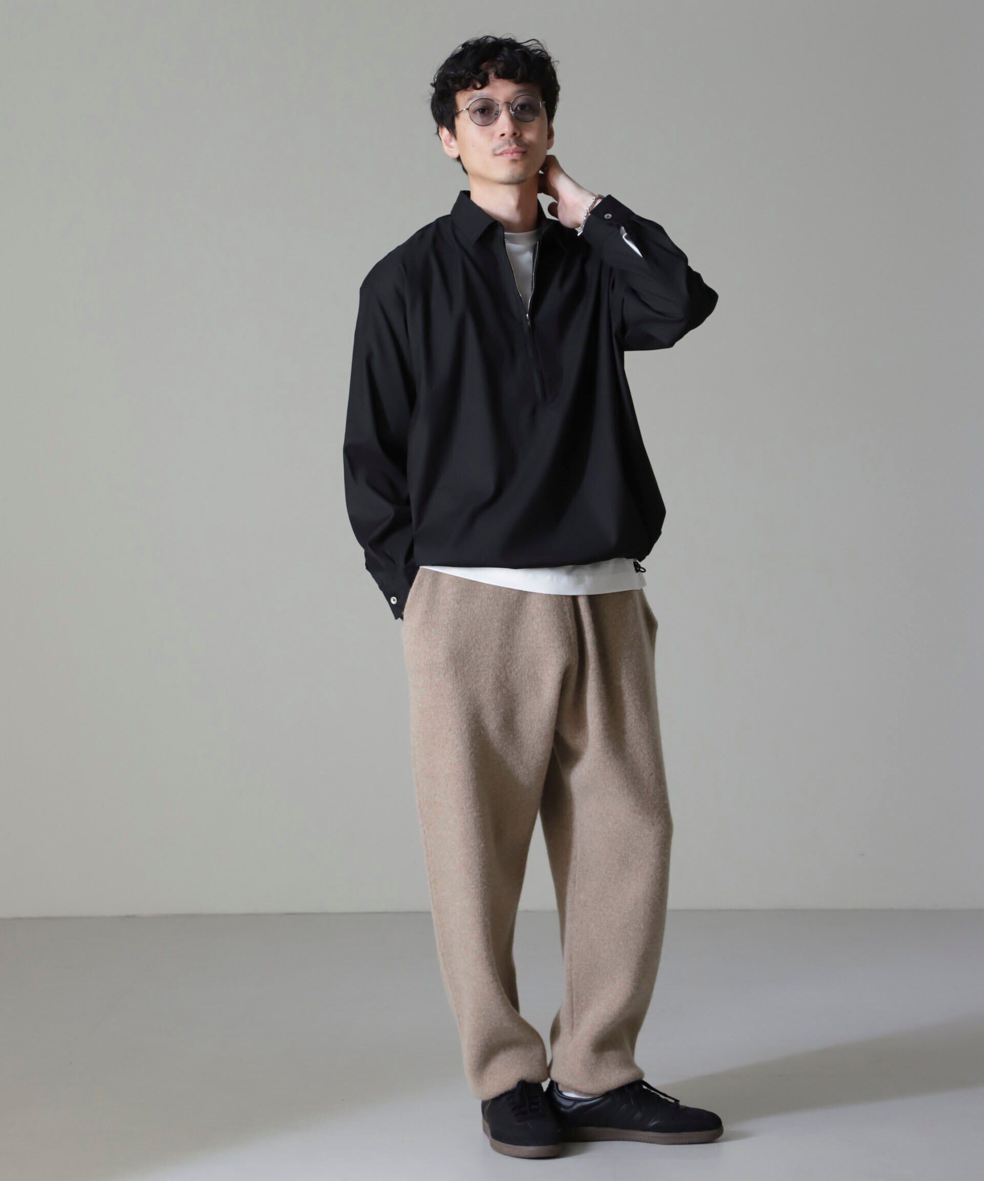 nano･universe「AQUA ウールカシミヤニットパンツ」|ニット・セーター|