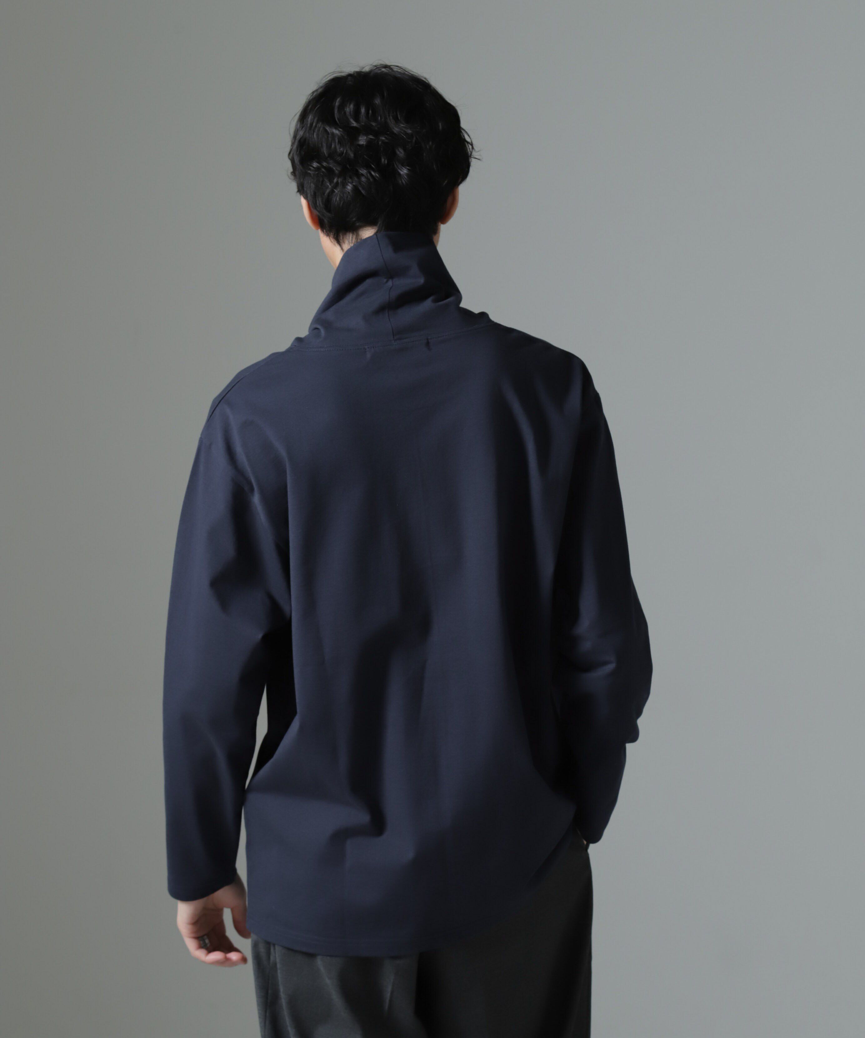 nano･universe「WEB限定/ボリュームハイネックプルオーバー 長袖」|Tシャツ・カットソー|