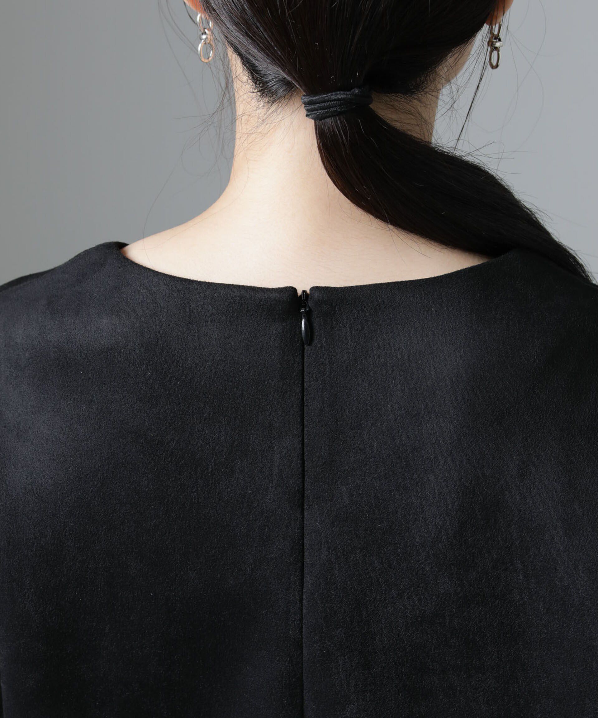 nano･universe「カットスエードプルオーバー(セットアップ可)」|Tシャツ・カットソー|