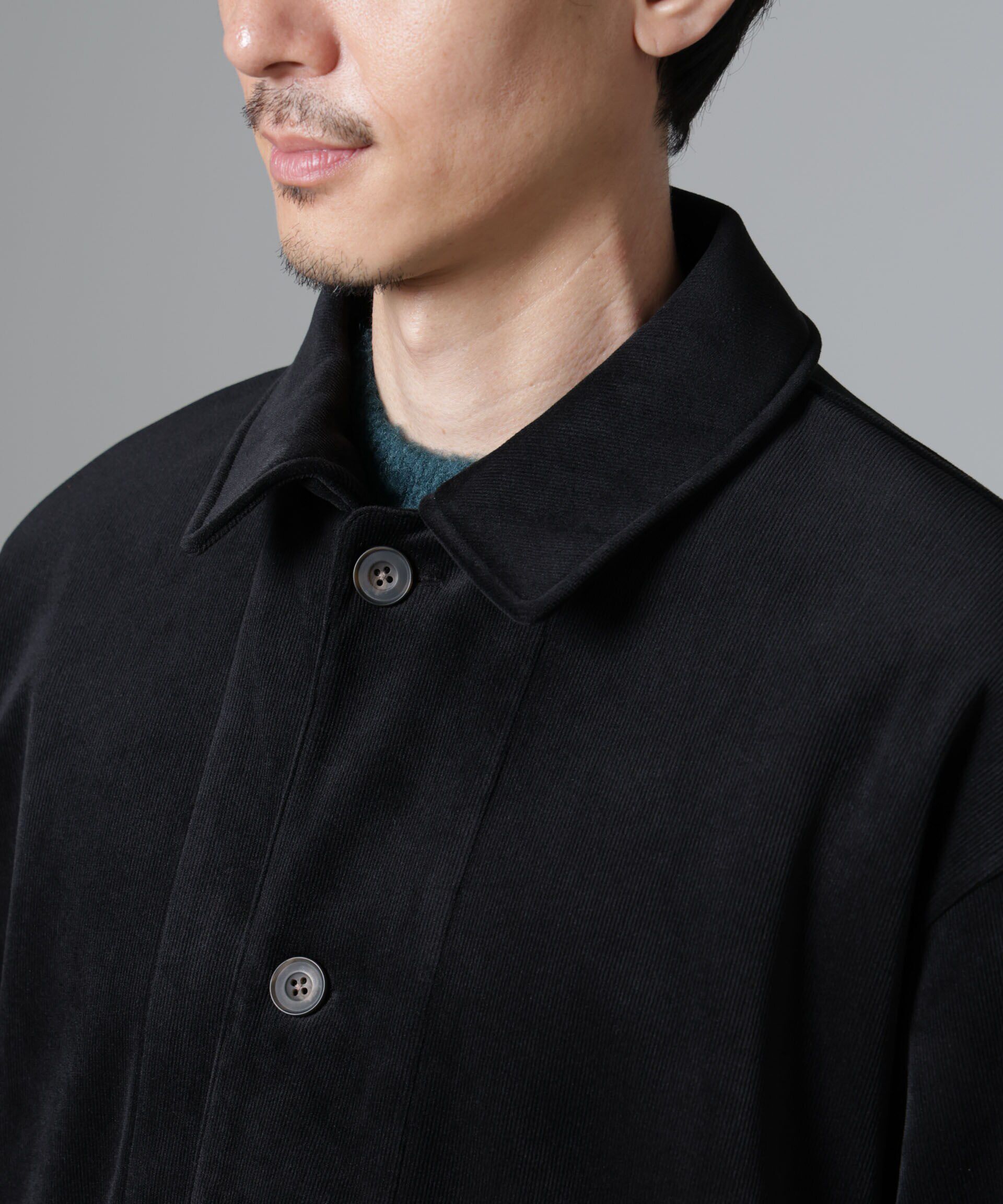 nano･universe「ボンディングコーデュロイカバーオール」|ブルゾン・スタジャン|