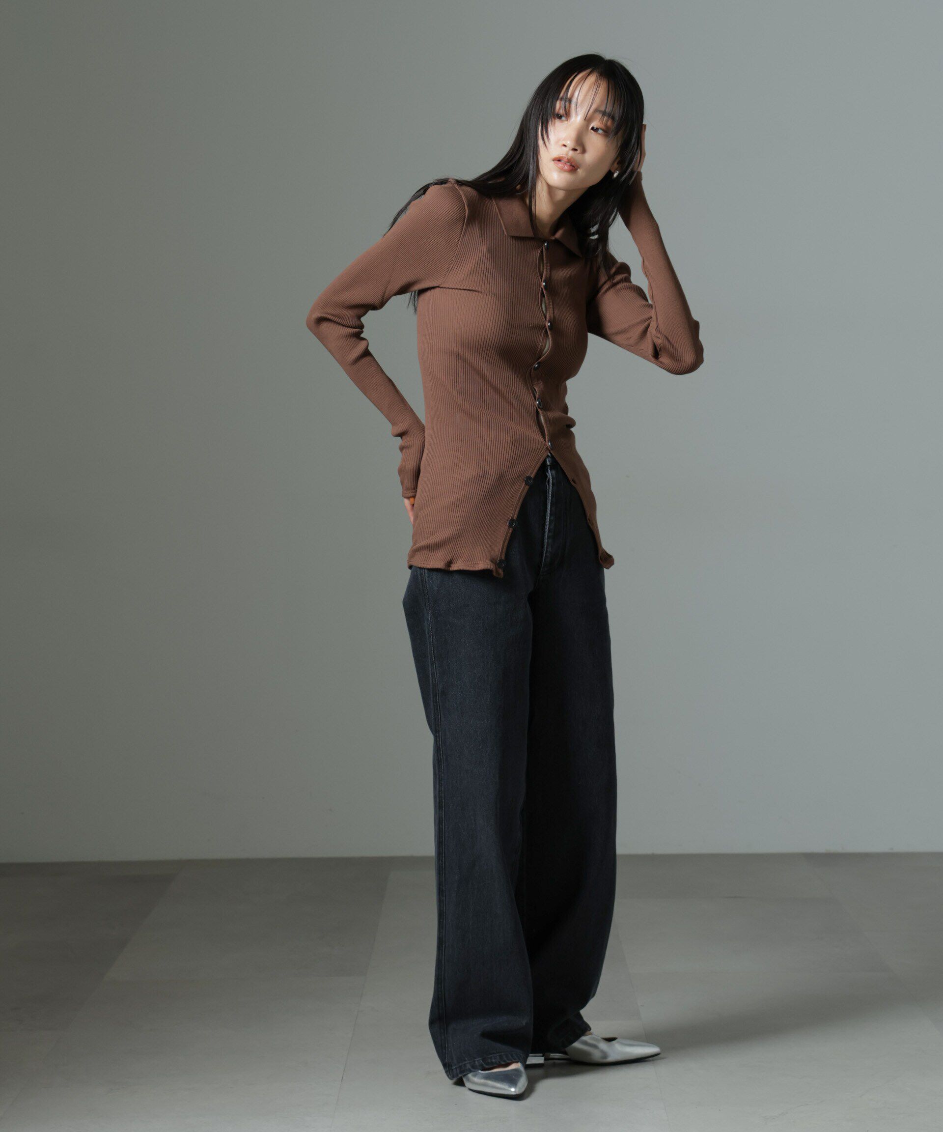 nano･universe「OperaSPORT/LAURA SEAMLESS SHIRT」|Tシャツ・カットソー|