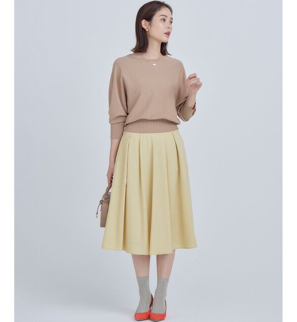 組曲「タックフレアカラースカート」|スカート|