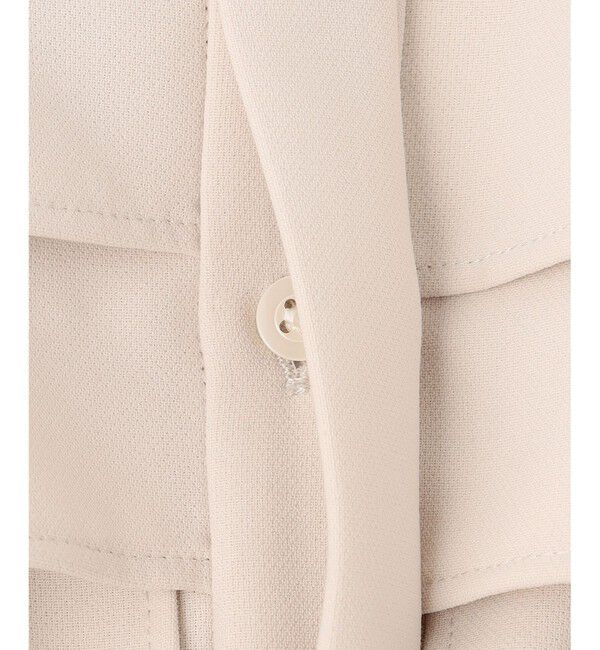 組曲「【KUMIKYOKU NAVY】コンフォータブルドレープ フリルブラウス」|シャツ・ブラウス|